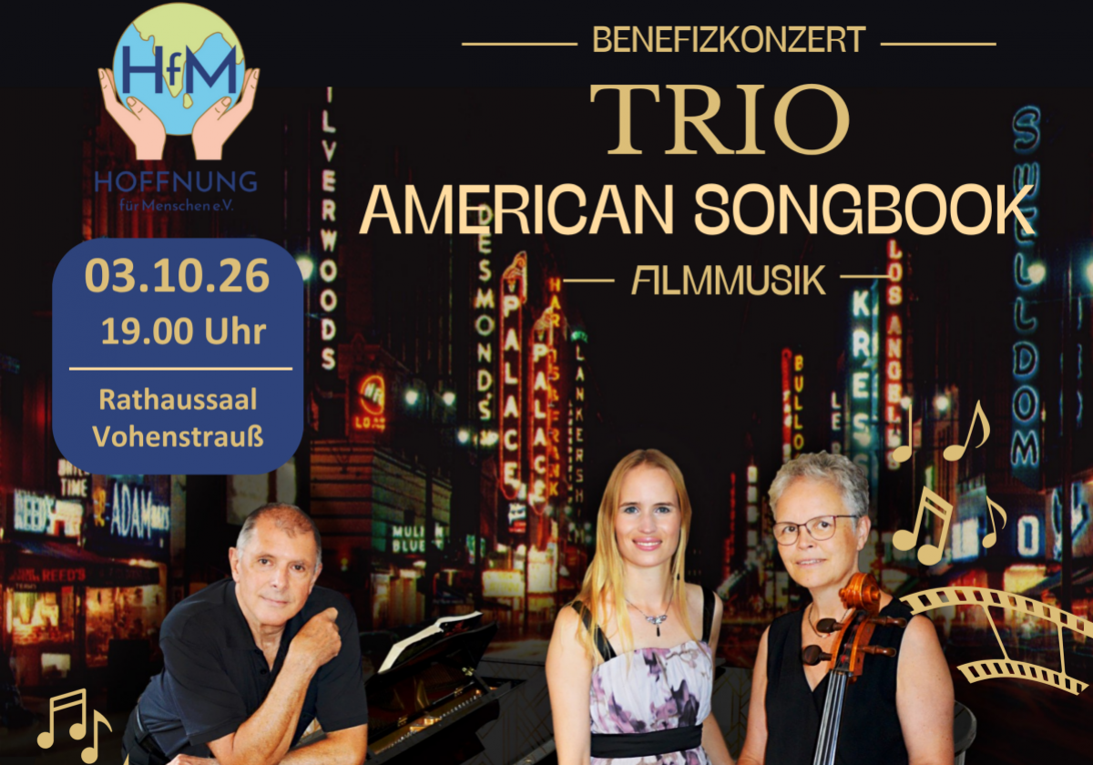 Benefizkonzert - Trio American Songbook