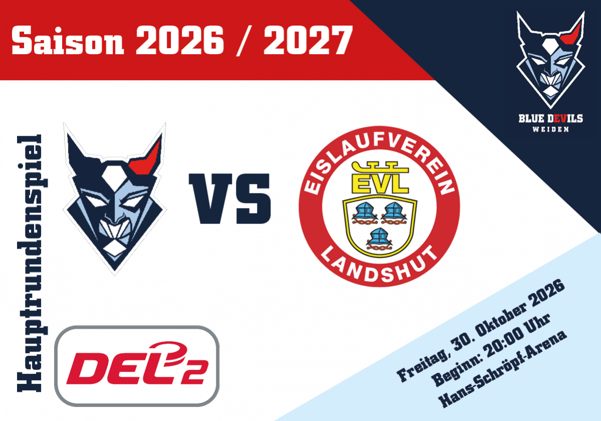 Blue Devils Weiden vs. EV Landshut