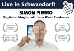 Digitale Magie mit dem iPad Zauberer Simon Pierro
