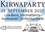 Kirwa-Party mit der Partyband Himmelfahrtskommando
