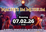 Eisenbahnerfasching 2026 - NACHTS IM MUSEUM