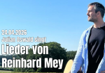 Julian Oswald singt Lieder von Reinhard Mey