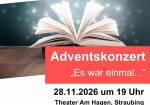 Adventskonzert: Es war einmal...