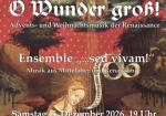 O Wunder groß!