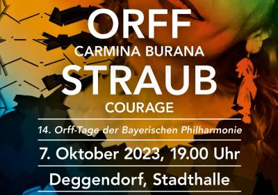 14. Orff-Tage der Bayerischen Philharmonie
