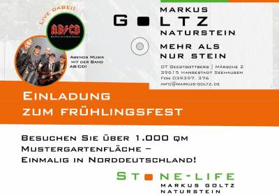 Goltz Naturstein rockt mit AB/CD