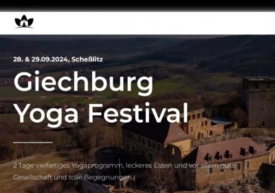 Giechburg Yoga Festival - Samstag Ticket 28.09.24
