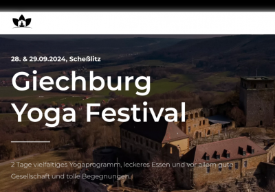 Giechburg Yoga Festival - Wochenend-Ticket