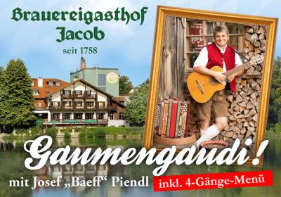 Jacob's Gaumengaudi mit Josef „Bäff“ Piendl