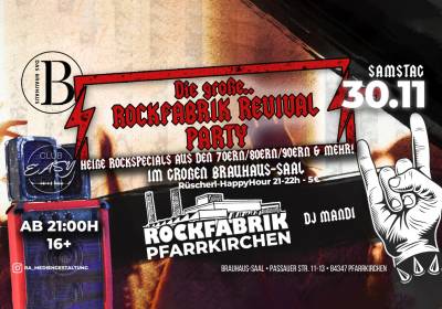 Rockfabrik Revival Party