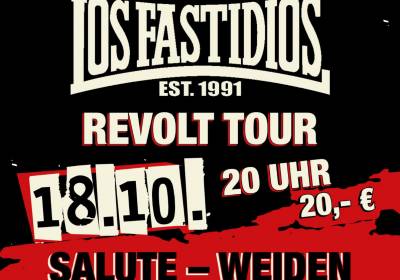 Los Fastidios (Italien): Revolt Tour