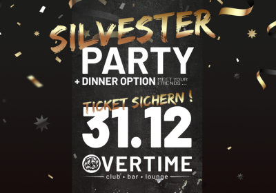 Silvester Party Overtime + Dinner Option