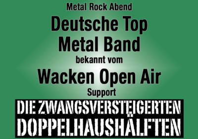 Metal Rock Abend mit deutscher Top Metal Band