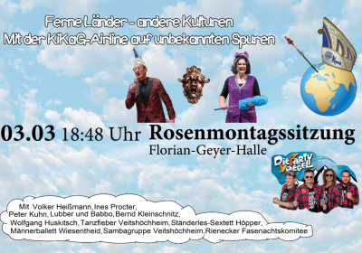 Rosenmontagssitzung Schlappmaulorden