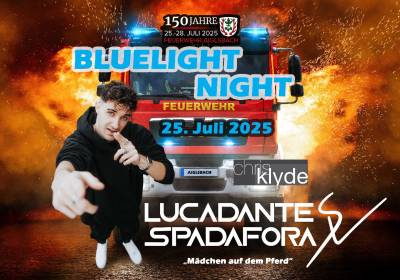 BLUELIGHT NIGHT mit Luca-Dante Spadafora