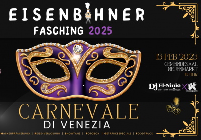 Eisenbahnerfasching 25 - CARNEVALE DI VENEZIA