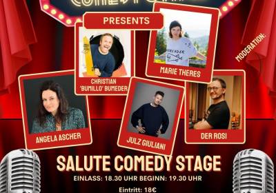 Salute Comedy Stage