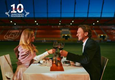 Dinner am Spielfeldrand