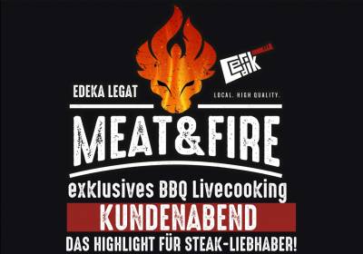 Meat&Fire - exklusives BBQ Livecooking 