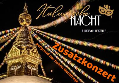 Italienische Nacht im NepalHimalayaPavillon