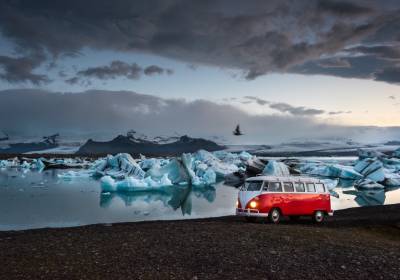 Peter Gebhard: Bulli-Abenteuer Island