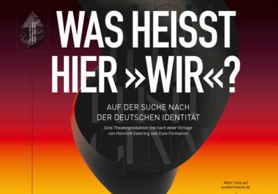 Kulturbühne in der Regerhalle: Was heißt hier wir?