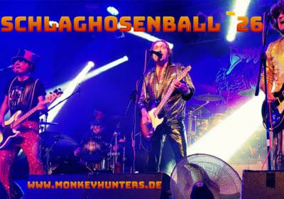 Schlaghosenball mit den MotorCity Monkey Hunters