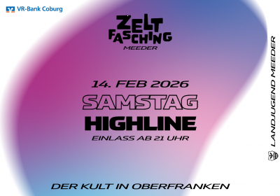 Zeltfasching Meeder: Highline
