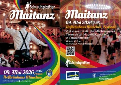 D´Schwuhplattler Maitanz 2026