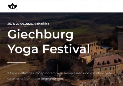 Giechburg Yoga Festival - Samstag Ticket 26.09.