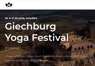 Giechburg Yoga Festival - Sonntag Ticket 27.09.