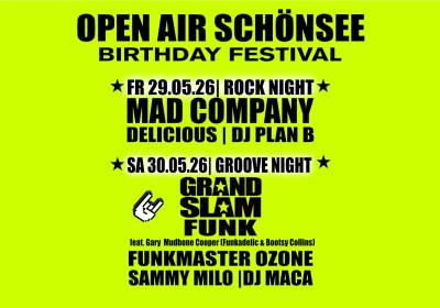 Open Air Schönsee - Tagesticket Freitag