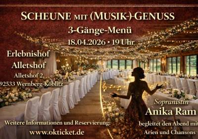 Scheune mit (Musik-) Genuss