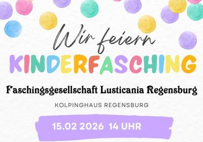 Zweiter Kinderfasching der FG Lusticania
