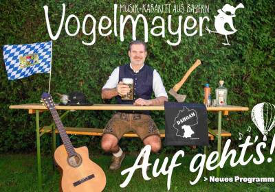 Musik-Kabarettist Vogelmayer: Auf geht´s!