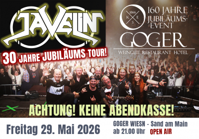 Javelin Live - Die Jubiläums Nacht