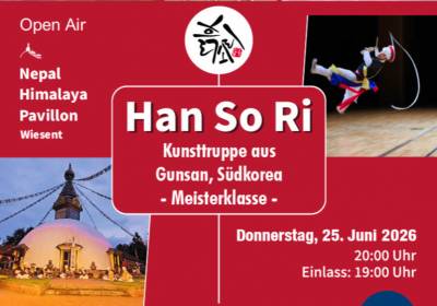 Open Air Friedenskonzert Hansori aus Südkorea