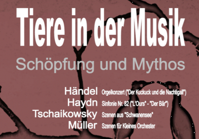 Sinfonieorchesterkonzert - Tiere in der Musik