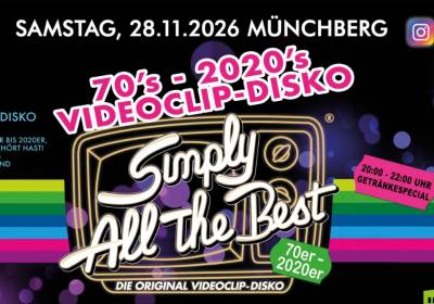 70er- 2020er Original Videoclip-Disko