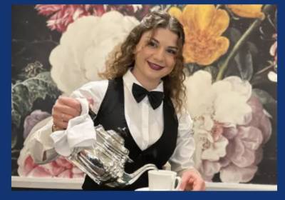 British Teatime mit Pianomusik