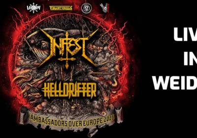 Infest & Helldrifter Ambassdor over Europe 2026