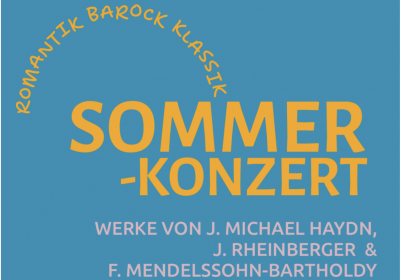 Sommerkonzert - zwischen Barock und Klassik