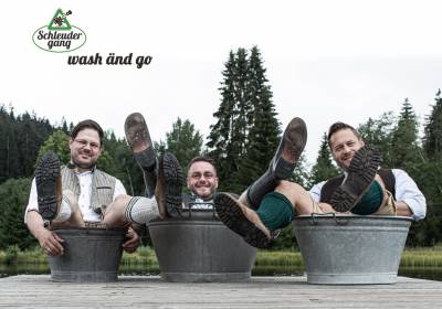 Schleudergang -„wash änd go“ die neue Bühnenshow!