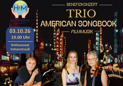 Benefizkonzert - Trio American Songbook