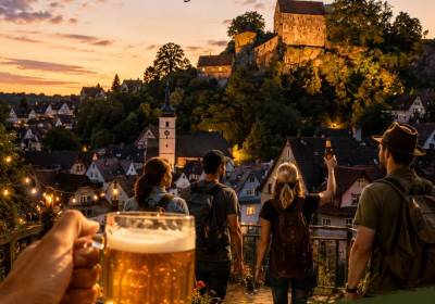 Bierwanderung Fränkische Schweiz Pottenstein