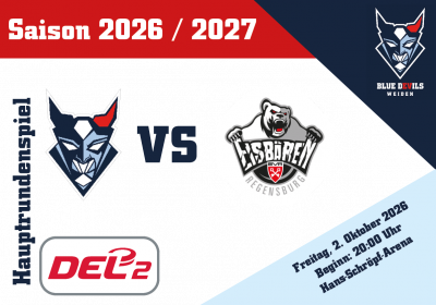 Blue Devils Weiden vs. Eisbären Regensburg