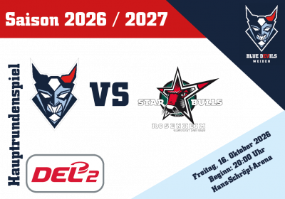 Blue Devils Weiden vs. Starbulls Rosenheim