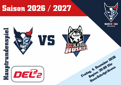Blue Devils Weiden vs. EC Kassel Huskies