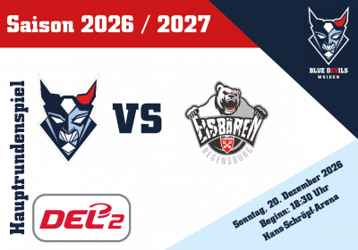 Blue Devils Weiden vs. Eisbären Regensburg