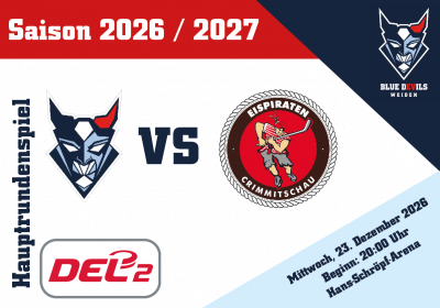 Blue Devils Weiden vs. Eispiraten Crimmitschau
